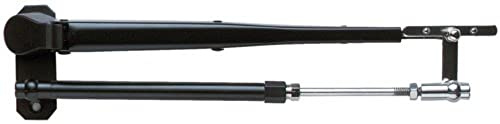 Marinco 33032A Wiper Arm, Black Stainless Steel Pantographic, 12-17 Adjustable
