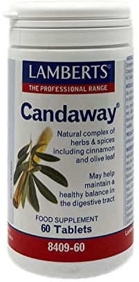 LAMBERTS CANDAWAY (canela y hoja de olivo) 60cap.