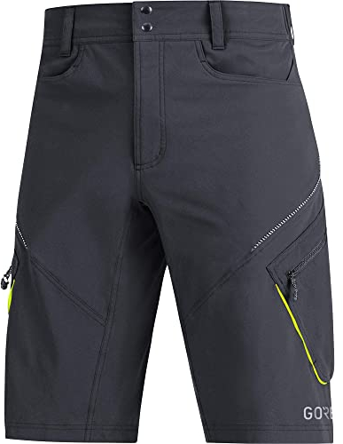GORE WEAR C3 Pantalón corto para hombre, M, negro