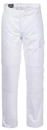 Rossini Trading Serio Plus+, Pantalone Unisex – Adulto, Bianco, L