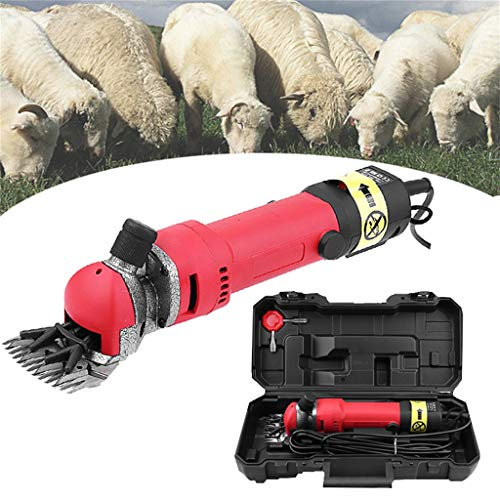 ZZQ-Le rasage Multifonction Électrique Tondeuse Moutons Cheveux Tondeuse Mouton Animal pour Tondeuse Cisaille À Mouton 6-Vitesse Réglable 350W