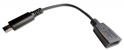 Pro Signal USB 2.0 Type-C to Micro USB B Female Adaptor, 150mm – PSG91226 – Black