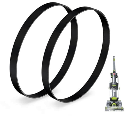 JEDELEOS Replacement Belts for Hoover Dual Power Max Carpet Cleaner FH51000, FH51001, FH51002 and FH54000 Series, Replace Parts 440005536 (Pack of 2)