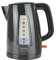 KitchenPerfected Quiet Rapid Boil Eco-Friendly Cordless Kettle - 3000w, 1 cup boil, 1.5 Litre (6 cups), Removable Filter - Black - E1526BK