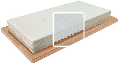 Foppapedretti Materassino Antisoffoco 60x120 per Culla Lettino, Sfoderabile, Anallergico, Certificato OEKO-TEX, Dispositivo Medico