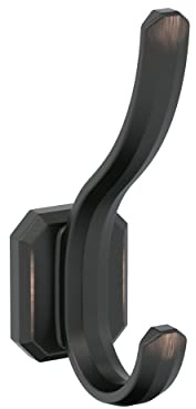 Amerock Granlyn Deko-Wandhaken, Doppelzinken, ölgerieben, Bronze