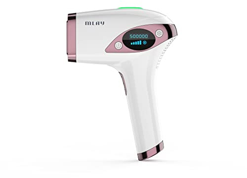 IMENE/MLAY IPL Hair Removal,Home Laser Hair Removal Device for men and women,Ice Painless Permanent Hair Remover with 500,000 Flashes & 5 Energy Levels.
