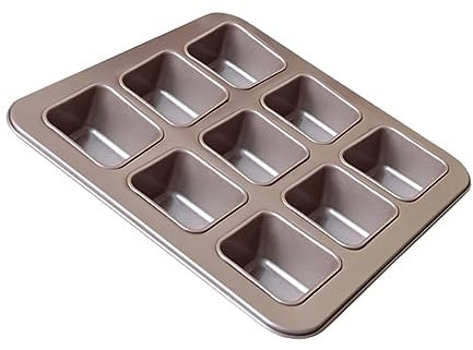 IMIKEYA 1stück Carbonstahl Backform Antihaft Kuchenform Praktische Quadratische Backplatte Für Brot Und Desserts Für Hobby Und Profibäcker