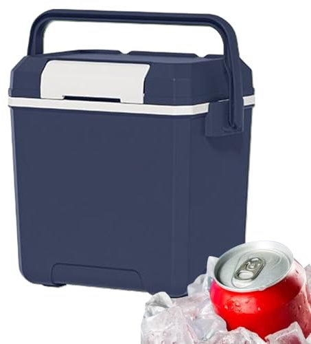 Enfriador duro pequeño, capacidad de 7 litros, enfriador portátil ligero, contenedor resistente para camping, viajes, playa, picnic, barbacoas y fiestas