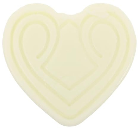 Sapone Artigianale a Forma di Cuore Acido Ialuronico | Tonalità Verde Chiaro, Finitura Cremosa, per Uso Domestico, Regalo per Persone Care