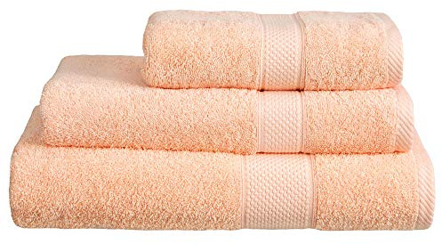 Linens Limited - Turkish Cotton Face Cloth for Washing Face, Great as Face Towel, Guest Towel, and More, Soft and Luxurious, Reusable, Super Absorbent, Machine Washable (Peach)