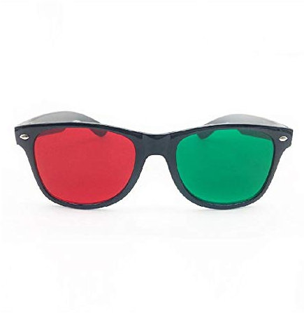 Gafas 3D Clip de Gafas Que entrenan a la miopía Gafas de visión estéreo estrabismo de visión Corta @ A3