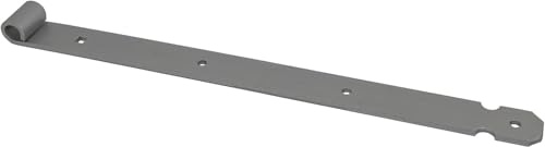 GeZu Impex® charnières de portail Galvanoplastie 700 mm penture bud lourde gond sur platine