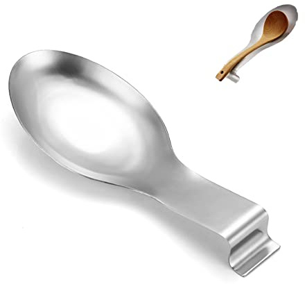 FENGHUNAYUE aus Löffelablage FENGHUNAYUE Edelstahl Kochlöffelständer Kochlöffel Ablage Spoon Holder Löffelablage Küchenutensilablage Ablage für Kochlöffel Suppenlöffel,Spachtel,Mes