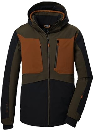 Killtec Herren Ksw 47 Mn Ski Jckt Skijacke/Funktionsjacke mit abzipbarer Kapuze und Schneefang