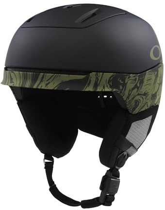 Oakley MOD 5 Ski Helmet - Matte Black/Dark Brush Swirl
