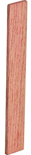 Verglasungsklötze Fensterunterleger 80x26x1,3 Glasklötze Esche lackiert rot