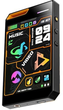 Tuesoa 64 Go MCT161 Lecteur Portable MP3/MP4 Bluetooth de Musique 2,8 Écran IPS HD 720P Caméra Vidéo avec Enregistrement A