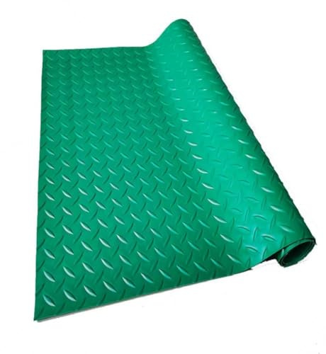 Rollo de PVC grueso para garaje, resistente, impermeable, antideslizante, protector de suelo para coche, sótano, gimnasio