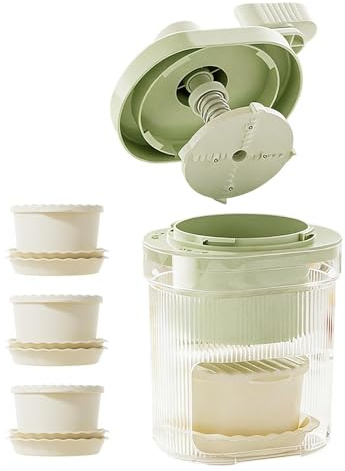 Macchina per Ghiaccio Tritato Tritaghiaccio per e Granita con Bicchieri | Affettaghiaccio per Bevande, Cocktail, Dolci, Bambini, Cucina, Feste, Bar