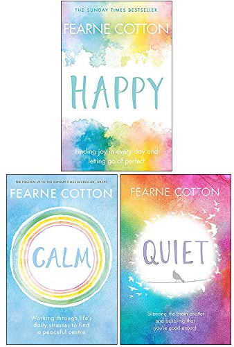 Fearne Cotton Collection 3 Books Box Set (Happy, Calm & Quiet)
