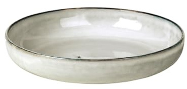 Broste copenhagen Schale 'Nordic Sand' Steingut, 22,5x4,8cm