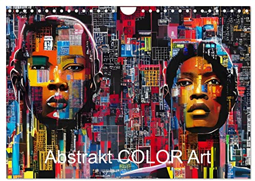 Abstrakt color Art (Wandkalender 2026 DIN A4 quer), CALVENDO Monatskalender: Ausdrucksstarke Farben und surreale Digitale Kunst Motive (CALVENDO Kunst)