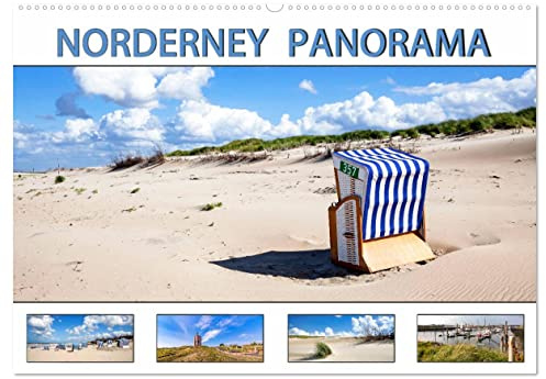 NORDERNEY PANORAMA (Wandkalender 2026 DIN A2 quer), CALVENDO Monatskalender: Inselmomente - Sonne, Dünen, Meer und Strand (CALVENDO Natur)