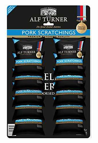 Alf Turner Help for Heroes Pork Scratchings 12 x 70g