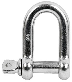 GRILLETE RECTO M-22 ZINCADO - Unid: 5