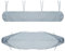 LICHENGTAI Markisenabdeckung Abdeckung Schutzhülle Markisenschutzhülle Rain Canopy Storage Bag Patio Markisenabdeckung Winter Aufbewahrungstasche Yard Garden Shelters Regen Schutzhülle für Markisen