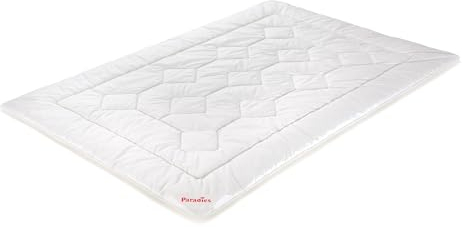 PARADIES Anela Bio Bettdecke 135x200 cm - Sommerbettdecke, schadstoffgeprüft, medizinisch getestet