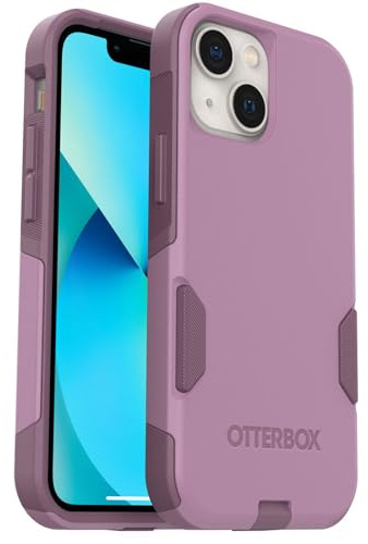OtterBox iPhone 13 Mini & iPhone 12 Mini (Only) - Commuter Series Case - Maven Way (Pink) - Slim & Tough - Pocket-Friendly - with Port Protection - Non-Retail Packaging