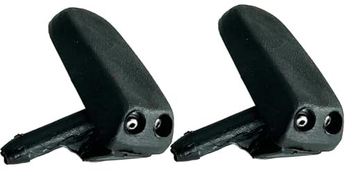 WOHOOD 2 Stück/Set Frontscheibenwischer-Waschdüsen-Sprühdüsen Für Motorhaubenflüssigkeitsdüsen Für V&w Für Transporter T4 T5 1990-2013 Zubehör