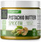 Burro di pistacchio - 300 g di crema naturale senza additivi prodotta con 100% pistacchi - Fonte di proteine - Burro di pistacchio cremoso senza sale, olio o grasso di palma - Vegan