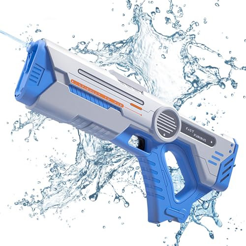 YOOHBERRYS Wasserpistole Elektrisch, Elektrische Wasserspritzpistole mit Automatische Wasseraufnahme, Wasserpistolen mit Großer Reichweite für Kinder und Erwachsene