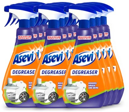 Asevi Cleaning Spray, Antibacterial Spray, Kitchen Spray, Multipack of 12 X 750ml