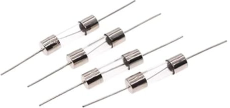 5 * 20mm Axial Glassicherung Flink 250V Mit Anschlusskabel F 0.5A-15A 50 Stücke(F 2A)