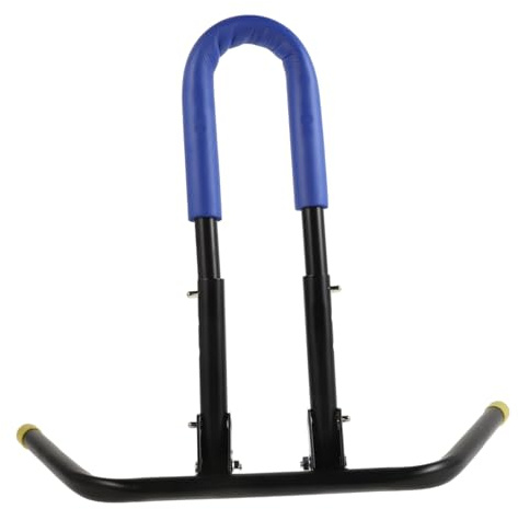 Toddmomy Kinder Fahrradständer Verstellbar Aus Robustem Stahl Mit Abnehmbarer Rollerhalterung Wetterfest Für Laufräder Und Kinderfahrräder Outdoor Fahrradhilfe