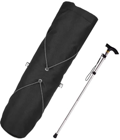 Yonuaret Borsa per bastoncini da trekking, leggera borsa per il trasporto, accessorio pieghevole per escursioni all'aperto, arrampicata, alpinismo, viaggi, adulti, viaggi, viaggi, campeggio,