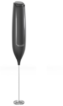 Mousseur à lait portable avec moteur efficace - Pour cappuccinos électrique - Pratique - Fonctionne à piles - Mousseur à moteur silencieux