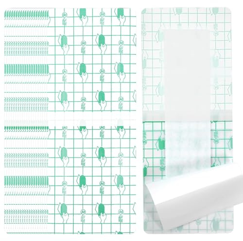 20 Stück Duschpflaster Wasserfest, 25 x 10 cm Sterile Transparent Groß Wasserdichtes Pflaster, Wundpflaster für Schwimmen Duschen Pflege nach dem Tätowieren und Hautschutz