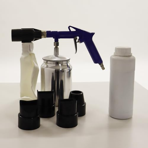 Bituxx Druckluft Sandstrahlpistolen Set Sandstrahlgerät Sandstrahler Sandblaster Strahlpistole