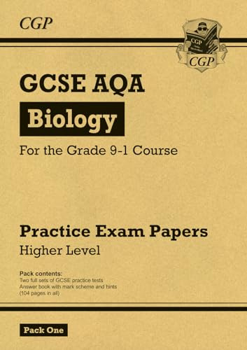 GCSE Biology AQA Practice Papers: Higher Pack 1: for the 2027 and 2028 exams (CGP AQA GCSE Biology)