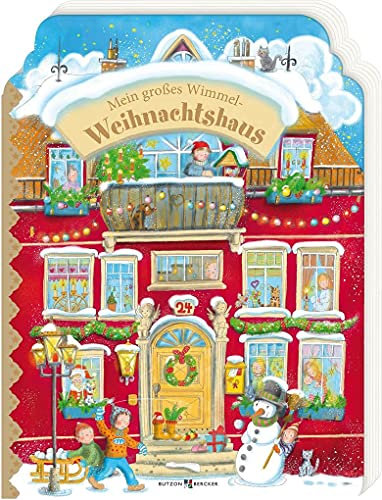 Mein großes Wimmel-Weihnachtshaus (Wimmelbücher)