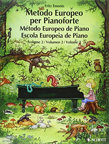 Europäische Klavierschule: Band 2. Klavier.