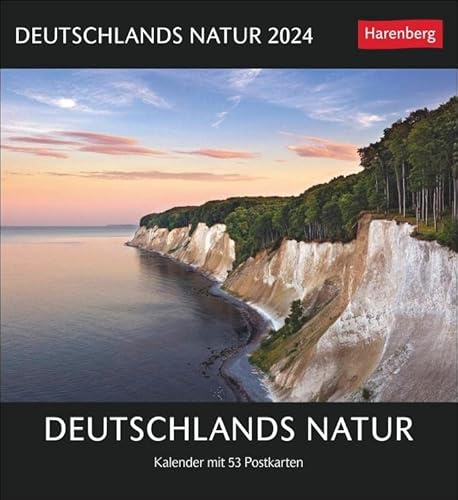Deutschlands Natur Postkartenkalender 2024. Die schönsten Landschaften in einem Tischkalender: Postkarten zum Sammeln und Verschicken. Jede Woche die ... Deutschlands!: Kalender mit 53 Postkarten