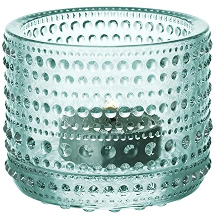 Iittala 005982 Kastehelmi vindljus, 64 mm, vattengrön