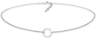 Elli Halskette Damen Choker Kreis Trend Geo in 925 Sterling Silber