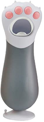 Kichvoe Recogedor De Tapas De Botellas Abridor De Botellas De Vino Eléctrico Abrelatas Eléctrico Favores De Fiesta De Gato Abridor De Vino Eléctrico Abrebotellas Cerveza